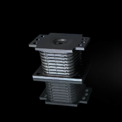 Rubber support springs for heavy trucks
