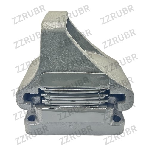 AZ9925523277-Sinotruk Howo left front rubber spring assembly