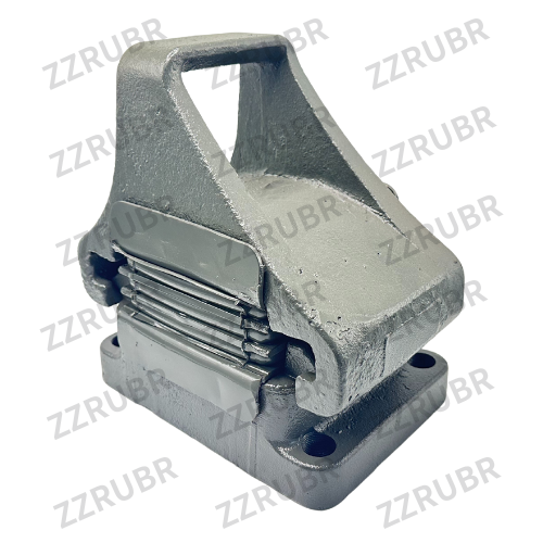 AZ9925523277-Sinotruk Howo left front rubber spring assembly