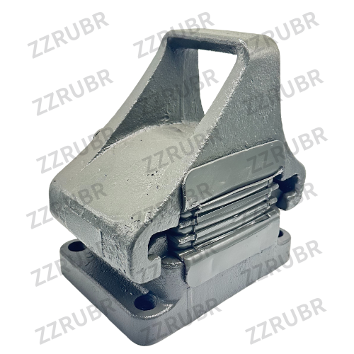 AZ9925523279-Sinotruk Howo right front rubber spring assembly